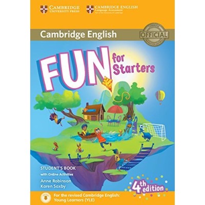 Підручник Fun for 4th Edition Starters Students Book with Online Activities with Audio ISBN 9781316631911 заказать онлайн оптом Украина