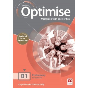 Робочий зошит Optimise B1 Workbook with key (Updated for the New Exam) Angela Bandis, Patricia Reilly ISBN 9781380032096