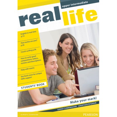 Підручник Real Life Upper Intermediate Students Book ISBN 9781405897075 заказать онлайн оптом Украина