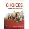 Підручник Choices Upper-Intermediate Students Book and MyLab PIN Code Pack ISBN 9781447928829 заказать онлайн оптом Украина