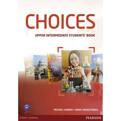Підручник Choices Upper-Intermediate Students Book and MyLab PIN Code Pack ISBN 9781447928829 замовити онлайн