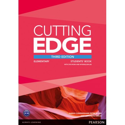 Підручник Cutting Edge 3rd Edition Elementary Students Book with DVD-ROM (Class Audio+Video DVD) ISBN 9781447936831 заказать онлайн оптом Украина