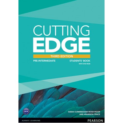 Підручник Cutting Edge 3rd Edition Pre-Intermediate Students Book with DVD-ROM (Class Audio+Video DVD) ISBN 9781447936909 заказать онлайн оптом Украина
