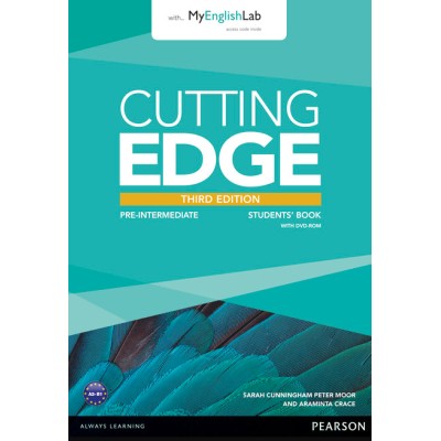 Підручник Cutting Edge Pre-intermediate Student Book with DVD and myEnglishLab ISBN 9781447944058 заказать онлайн оптом Украина