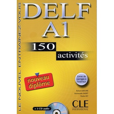 DELF A1, 150 Activites Livre + CD audio ISBN 9782090352443 заказать онлайн оптом Украина