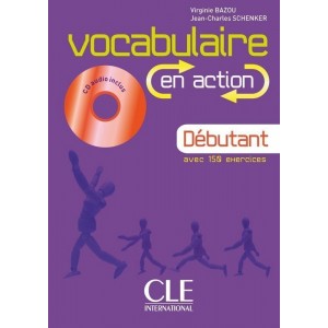 Словник EN ACTION Vocabulaire Debutant A1/A2 Cahier dexercices + CD audio ISBN 9782090353938