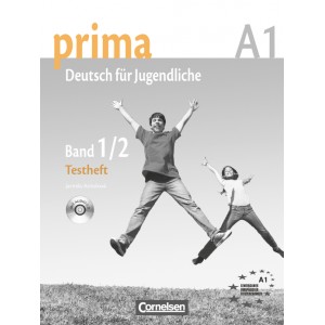 Тести Prima-Deutsch fur Jugendliche 1/2 (A1) Testvorbereitungsheft und Modelltest Fit in Deutsch 1 + CD ISBN 9783060200788