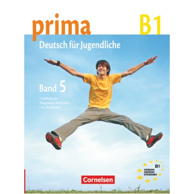 Підручник Prima-Deutsch fur Jugendliche 5 (B1) Schulerbuch Jin, F ISBN 9783060201761 заказать онлайн оптом Украина