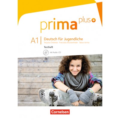 Тести Prima plus A1 Testheft mit Audio-CD Chobotar, T ISBN 9783060215249 замовити онлайн