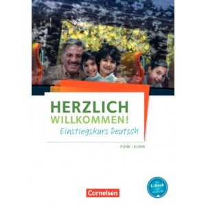 Робочий зошит Herzlich willkommen! Einstiegskurs Deutsch Arbeitsheft Mit Audio-Dateien als MP3-Download ISBN 9783061217785
