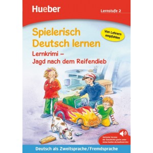 Книга Spielerisch Deutsch lernen Lernstufe 2 Lernkrimi — Jagd nach dem Reifendieb mit MP3-Download ISBN 9783192094705