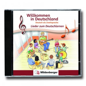 Аудио диск Willkommen in Deutschland – Lieder zum Deutschlernen Audio CD Harmut Quiring ISBN 9783199496175